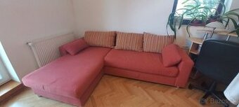 Čalúnená rohová rozkladacia sedačka za odvoz