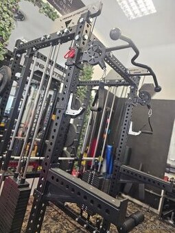 HALF RACK, protismerné kladky, multipress