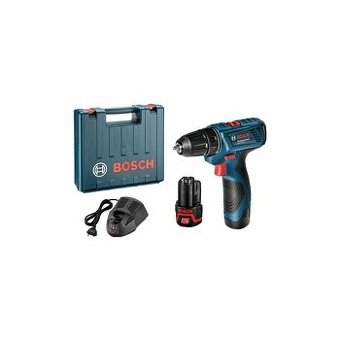BOSCH GSR 120-LI Aku vŕtací skrutkovač 12V 2x 2.0Ah