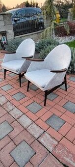 Retro kreslo škrupina