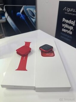 Apple watch 9 45mm Red Batéria 100%