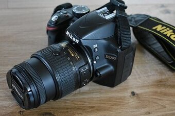 Nikon d3200 s VR AF 18-55 + brasna - nafotene 17 tisic.sn.