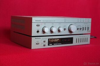 Zosilovač a rádio Technics