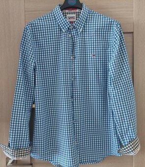 Predám pánsku košeľu prémiovej značky TOMMY JEANS - 1