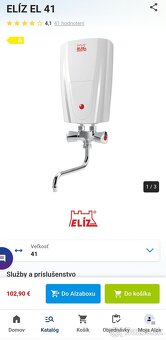 Prietokový ohrievač