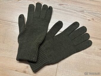 Vojenské pletené rukavice ČSLA zimné