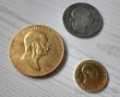 Franc Josef sada mince 20cor, 100cor 1908, 1fl 1875 Příbram