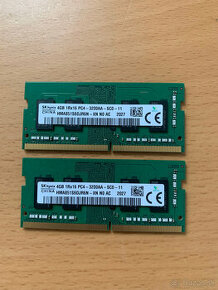 2x Sk Hynix 4GB 1Rx16 PC4 - 3200AA - SC0 - 11