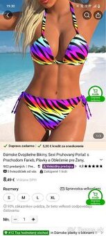 Nové plavky bikiny