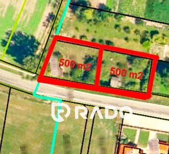 RADO | IBA U NÁS POZEMOK na stavbu DOMOV 1000 m2,Lehnice