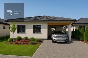 TRNAVA REALITY - Postavený RD s prístreškom a terasou, obec