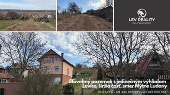 Stavebný pozemok s jedinečným výhľadom – Levice,