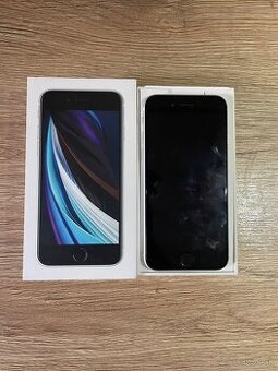 Iphone SE 2020 64gb + sklo + kryt