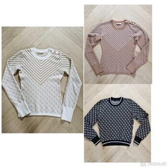 NOVE Guess pleteny monogram sveter XS - L
