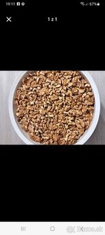 Ponukam vlasske orechy lupane 8,50€ /kg