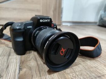 Sony a200 alpha fotoaparat fotak zrkadlovka