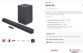 JBL Bar 500 5.1 Atmos