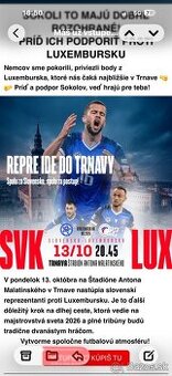 Slovensko -Luxembursko....veľká zlava
