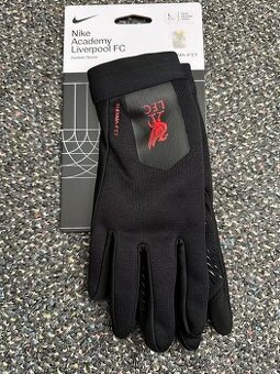 Nike Liverpool Player Gloves Academy Therma-FIT - Black Kids