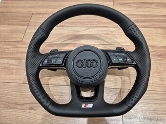 AUDI SLINE VOLANT MULTIFUNKCNY S PÁDLAMI A3 A4 A5 A6 Q5 Q7