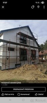 Ponúkam komplexné stavebné práce