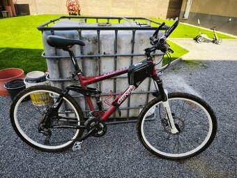 Celoodpruzeny bicykel genesis