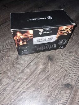 Vianočná led svetelná záclona vonkajšia