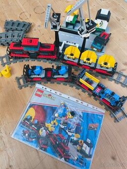 Lego Trains 9V Freight and Crane Railway