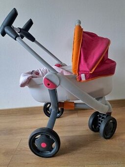 Kočík pre bábiku s perinkou