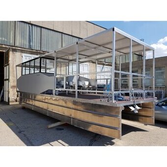 Hliníkový katamaran hydodynamický