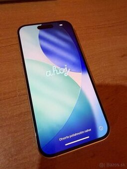 Predám iPhone 15 - žltý, 128 GB