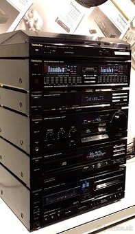 Zostava TECHNICS gramo,equalizer,tuner,CD,deck,zosiln. = M02