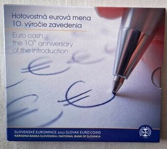 Sada mincí 10.výročoe zavedenia eura rok 2012.
