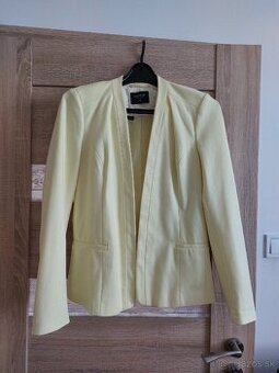 Dámske žlté sako velkost 42