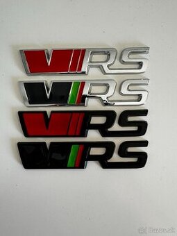 Škoda RS/VRS Znaky rôzne farby
