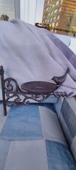 Liatinová miska, krmítko aj pre vtáčiky