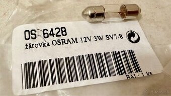 Žiarovka OSRAM 12V 3W