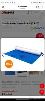 Strešná fólia Strotex-Q Supreme