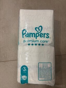 Plienky pampers premium care 3