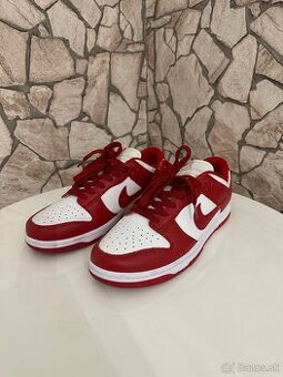 Nike Dunk Low white/red 44.5