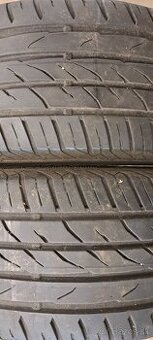 Predám 2ks jazdené letné 215/55r16-97H Matador