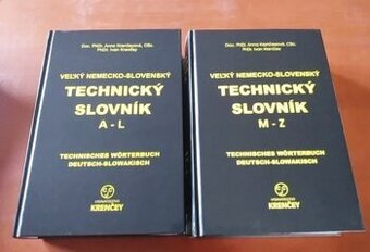 Veľký nemecko-slovenský TECHNICKÝ SLOVNÍK A-L a M-Z