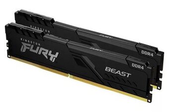 KINGSTON HyperX FURY 2x4GB DDR4 2666MHz CL16 PC