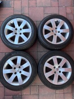 Orig. hliníkové disky Peugeot R16, 4x108