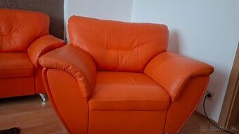 Kožená sedačka