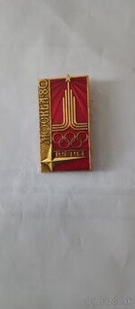 Odznak olympiáda Moskva 1980