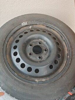 Plechové disky + TPMS snímače + zimné pneu