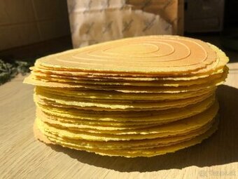 Vianočné oblátky a trubičky