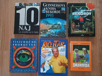 Staršie knihy po rodičoch, pekný stav - kus 2€