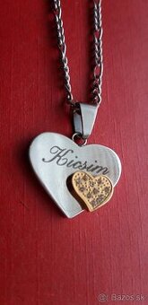 Retiazka FIGARO a privesok SRDIECKO s napisom KICSIM